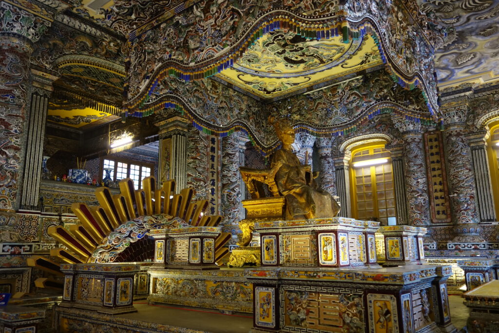 Khải Định's tomb in Huế.