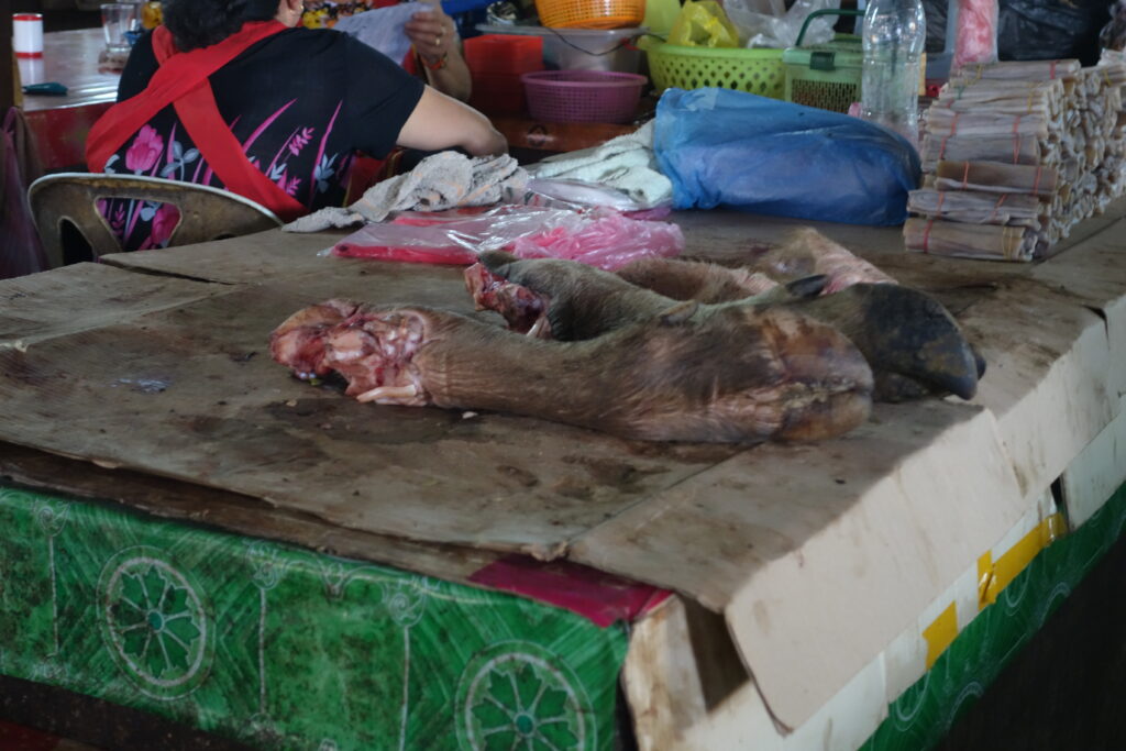 Get your fresh ungulate haunch!