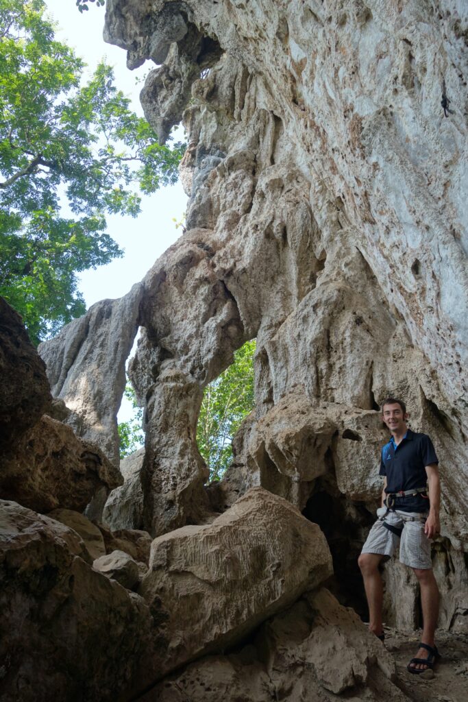 A pretty unique place to climb!