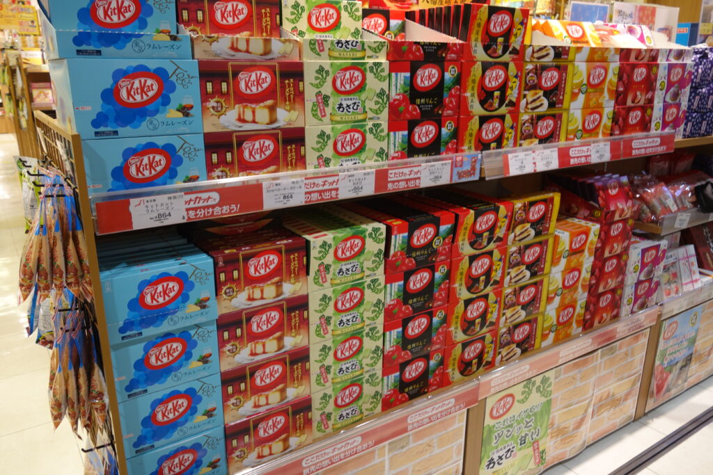 A very popular treat or gift in Japan.
