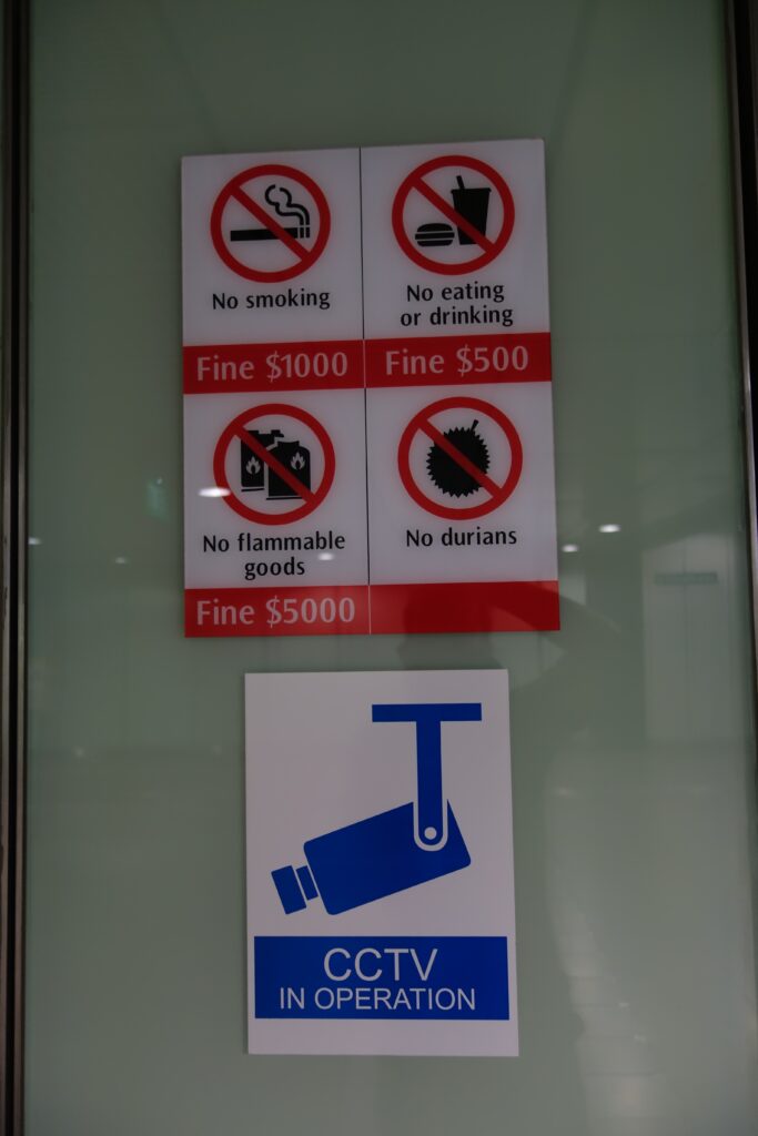 Things that are illegal in Singapore.