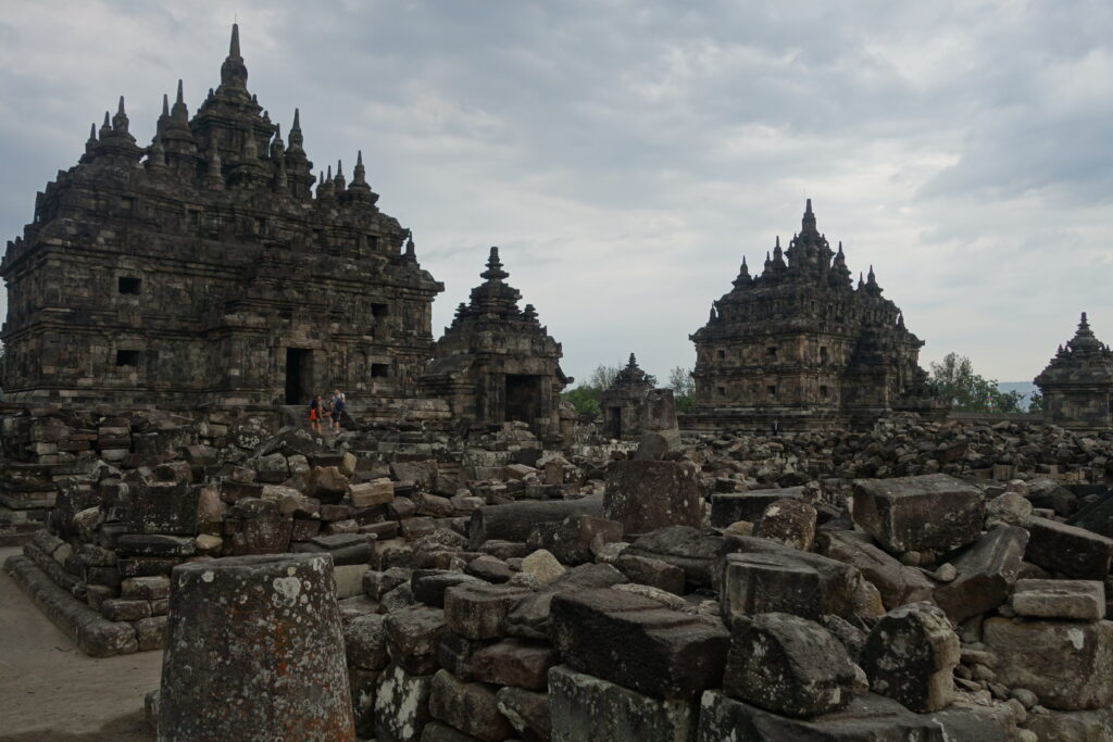 A temple near Prambanan. 
